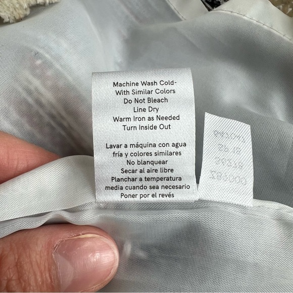 Venus Multi Color Tweed Cut Out Mini Dress With Fringe Hem, Size 6 - Picture 7 of 12